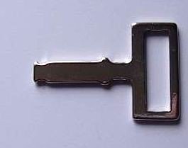 Klíč nábytkový S7 ON /pro 701A / (R S7) - Vložky,zámky,klíče,frézky Klíče odlitky Klíče nábytkové